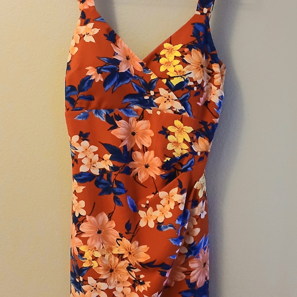 Guess Vibrant Orange Dress